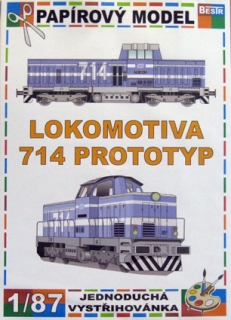 Lokomotíva 714 Prototyp