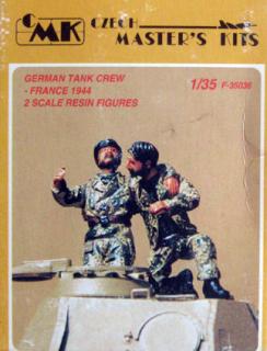 German tank crew , France 1944
