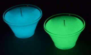 Fotoluminiscenčný pigment zelenomodrý