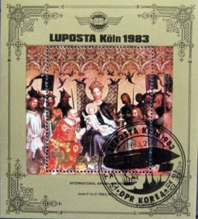 Medzinárodná výstava známok "Luposta 1983" 