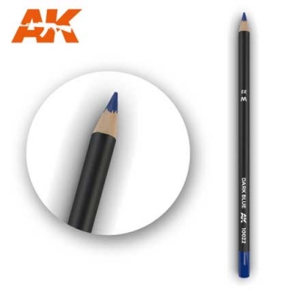 Akvarelová ceruzka tmavá modrá