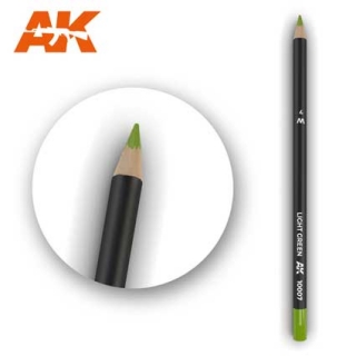 Akvarelová ceruzka svetlá zelená
