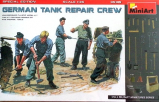 German Tank Repair Crew