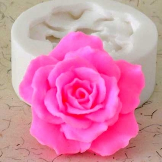 Silikónová forma  Rozkvitnutá ruža