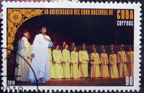 50. výročie národného speváckeho zboru Kuby