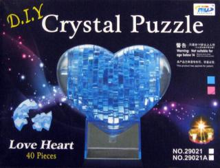 Srdce 3D crystal puzzle