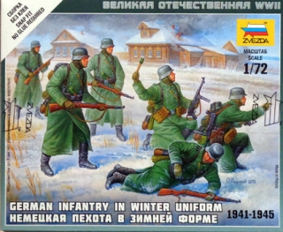 German Infantry in Winter Uniform