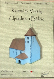 Kostol sv. Voršila - Újezdec u Bělčic 