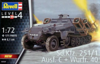 Sd.Kfz. 251/1 Ausf. C + Wurfr. 40