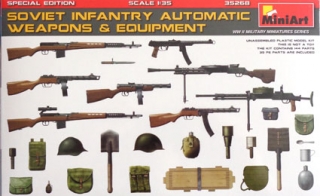 Soviet Infantry Automatic Weapons & Equipment 