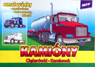 Omaľovánky - Kamióny