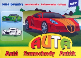 Omaľovánky - Autá