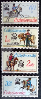 Historické poštové uniformy