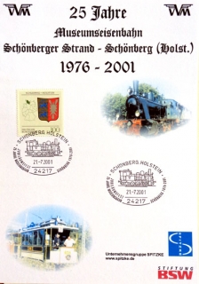 25 rokov múzea železnice - Schönberger strand - Schönberg