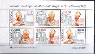 Návšteva pápeža Jána Pavla II v Portugalsku