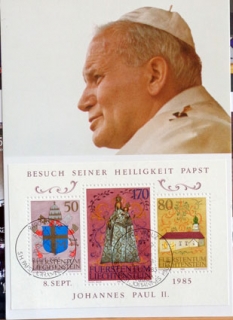 Návšteva pápeža Jána Pavla II v Lichtenštajnsku