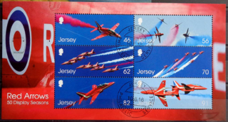 50. výročie akrobatického tímu Royal Air Force - The Red Arrows 