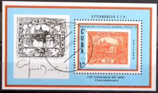 70. výročie prvých československých známok