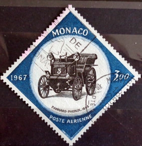 Závodné vozidlá - 25. veľká automobilová cena - Monako