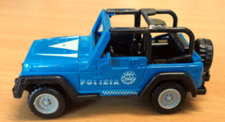 Policajný Jeep