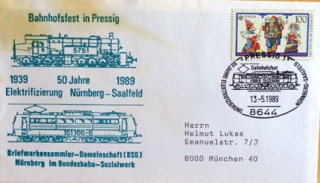 50 rokov elektrifikácie trate Norimberg - Saalfeld