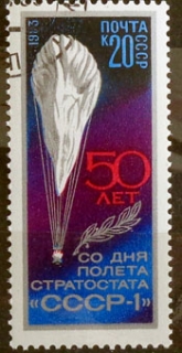 50. výročie prvého letu balónom Stratosphere „CCCP 1“ 