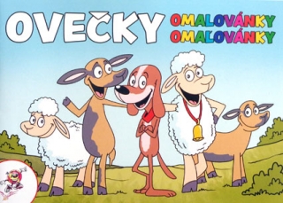 Omaľovánky - ovečky