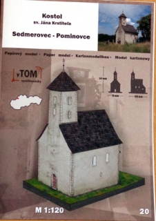 Kostol sv. Jána Krstiteľa - Sedmerovec - Pominovce