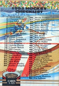 1992 Hockey Checklist