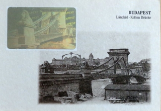 Budapešť - Reťazový most (Lánchíd)