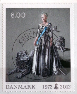 40. výročie korunovácie kráľovnej Margrethe II 1