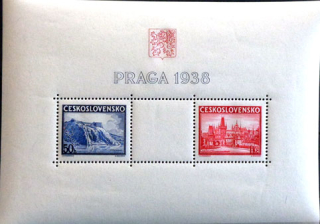 Výstava známok PRAGA 1938 