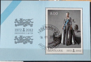 40. výročie korunovácie kráľovnej Margrethe II 2