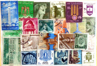 Balíček známok - Egypt