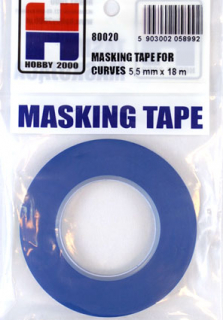 Maskovacia páska pre oblúky 5,5 mm