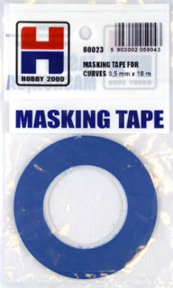 Maskovacia páska pre oblúky 0,5 mm