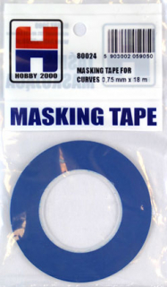 Maskovacia páska pre oblúky 0,75 mm