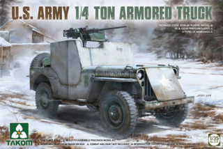 U.S. Army 1/4 Ton Armored Truck