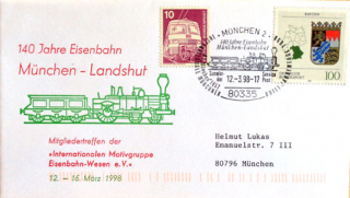 140. výročie železničnej trate Mníchov - Landshut