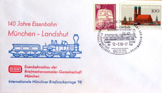 140. výročie železničnej trate Mníchov - Landshut 1