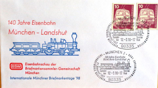 140. výročie železničnej trate Mníchov - Landshut 2