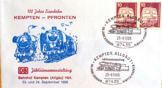 100. výročie železničnej trate Kempten - Pfronten