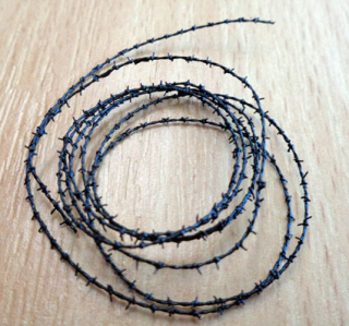 Ostnatý drôt 60 cm