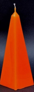 Hotová zmes na výrobu sviečok lesklá - svetlo oranžová