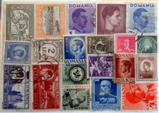 Balíček známok - Rumunsko do roku 1950