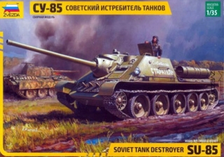 SU-85 Soviet Tank Destroyer