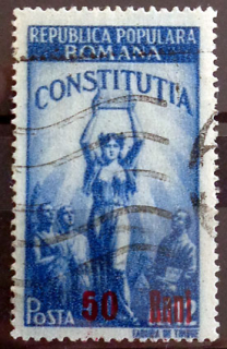 Nové ústavné známky z roku 1948 za príplatok