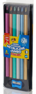 Metalické farbičky Jumbo
