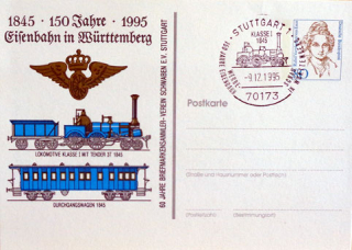 150 rokov železníc vo Württembersku 1845 - 1995