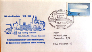 140 rokov železnice - výročie udalosti v Lichtenfels